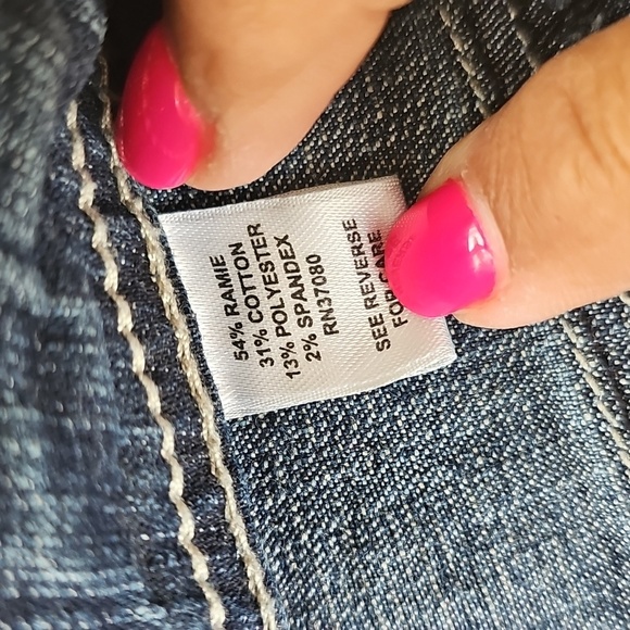 Cato Bermuda Shorts SZ 14 Ladies Denim - Picture 6 of 8